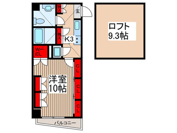 ＬＯＯＰＳの物件間取画像